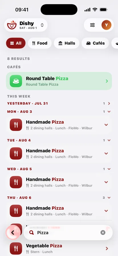 Search that understands cravings